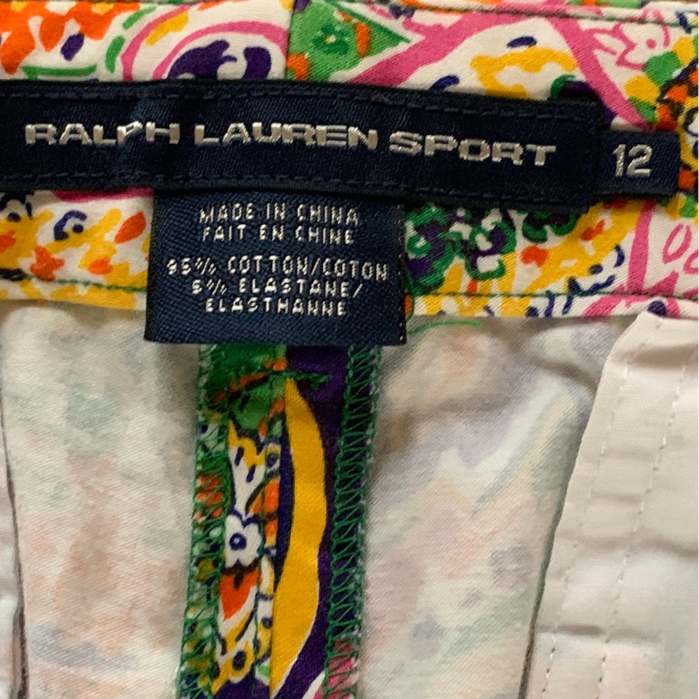 Ralph Lauren Sport Paisley Ankle Pants - Picture 8 of 10